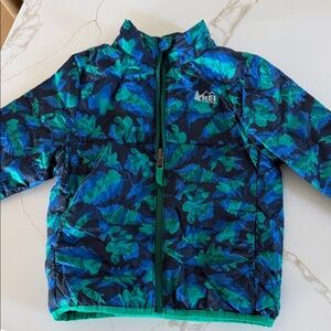 REI Kids Puffer Jacket - Blue and Green